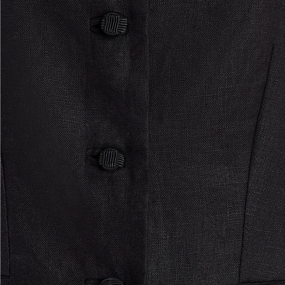 Posse Linen little black dress NWT - Picture 7 of 7